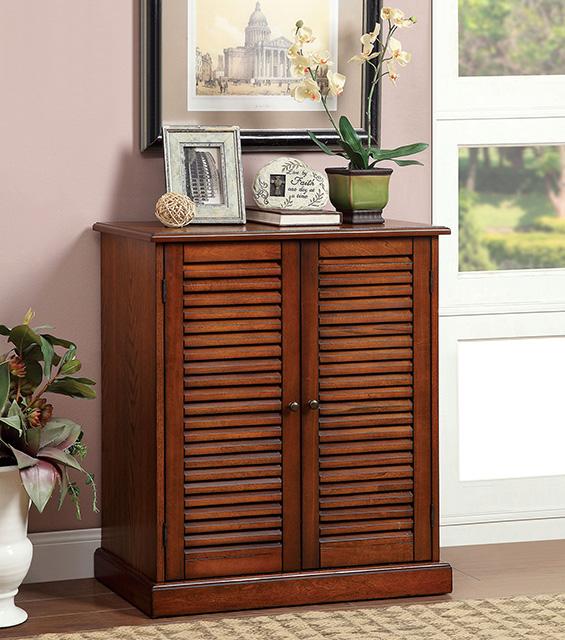 Della Oak Shoe Cabinet - Royal Furniture & Gifts (MI) - Multi Location