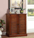 Della Oak Shoe Cabinet - Royal Furniture & Gifts (MI) - Multi Location