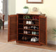 Della Oak Shoe Cabinet - Royal Furniture & Gifts (MI) - Multi Location