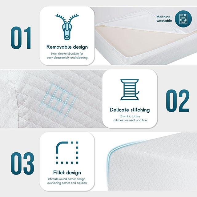 Artemisia 6" Full Memory Foam Mattress - Royal Furniture & Gifts (MI) - Multi Location