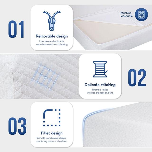 Artemisia 6" Full Memory Foam Mattress - Royal Furniture & Gifts (MI) - Multi Location