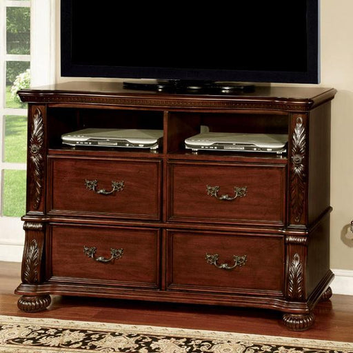 ARTHUR Brown Cherry Media Chest - Royal Furniture & Gifts (MI) - Multi Location