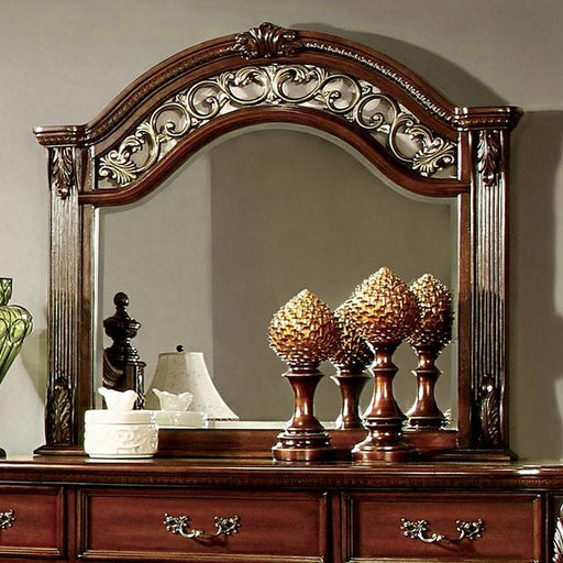 ARTHUR Brown Cherry Mirror - Royal Furniture & Gifts (MI) - Multi Location