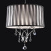 Arya Black/Chrome Ceiling Lamp, Hanging Crystal - Royal Furniture & Gifts (MI) - Multi Location