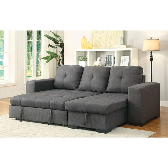 DENTON Sectional, Gray - Royal Furniture & Gifts (MI) - Multi Location