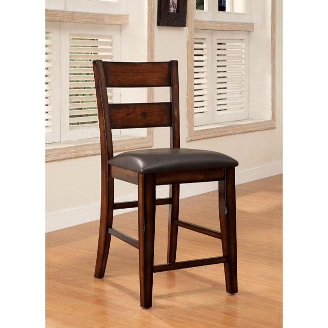 DICKINSON II Dark Cherry Counter Ht. Chair (2/CTN) - Royal Furniture & Gifts (MI) - Multi Location