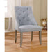 DIOCLES Silver/Light Gray Side Chair (2/CTN) - Royal Furniture & Gifts (MI) - Multi Location