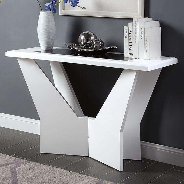 DUBENDORF Sofa Table, White - Royal Furniture & Gifts (MI) - Multi Location