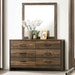 DUCKWORTH Dresser, Light Walnut - Royal Furniture & Gifts (MI) - Multi Location
