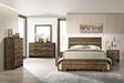 DUCKWORTH Mirror, Light Walnut - Royal Furniture & Gifts (MI) - Multi Location