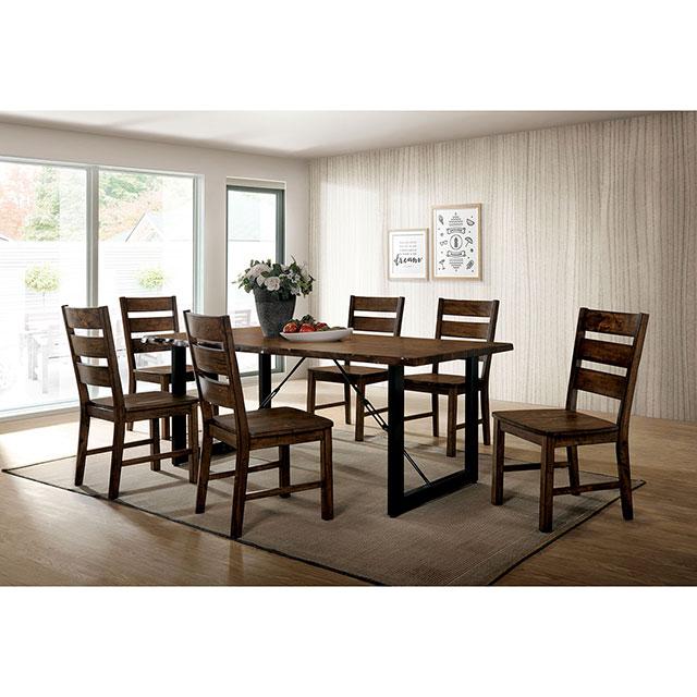 Dulce Walnut/Black Dining Table - Royal Furniture & Gifts (MI) - Multi Location
