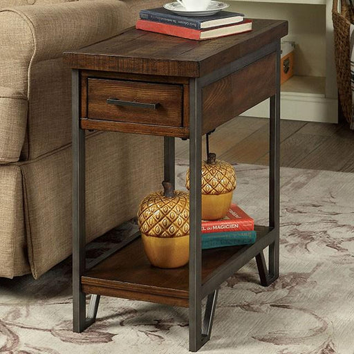 Dundalk Dark Oak Side Table - Royal Furniture & Gifts (MI) - Multi Location