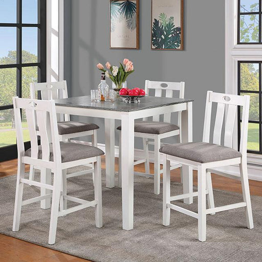 Dunseith 5 Pc. Counter Ht. Set - Royal Furniture & Gifts (MI) - Multi Location