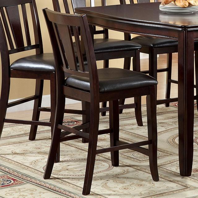 Edgewood II Espresso Square Counter Ht. Table - Royal Furniture & Gifts (MI) - Multi Location