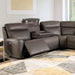 EDMONDUS Power Sectional, Dark Gray - Royal Furniture & Gifts (MI) - Multi Location