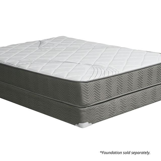EDREA White/Gray 10" Tight Top Pocket Coil, Cal.King - Royal Furniture & Gifts (MI) - Multi Location