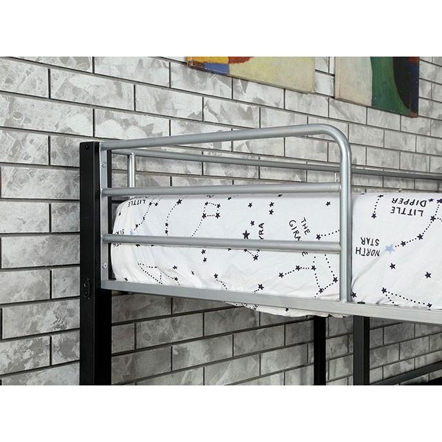 Aubrey Sand Black Twin Triple Decker Bed - Royal Furniture & Gifts (MI) - Multi Location