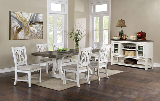 AULETTA Dining Table, Gray - Royal Furniture & Gifts (MI) - Multi Location