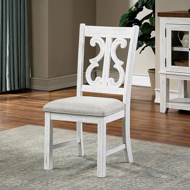 Auletta Transitional Side Chair (2/CTN) - Royal Furniture & Gifts (MI) - Multi Location