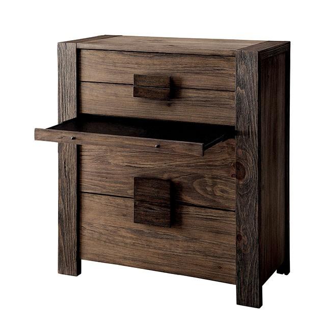 AVEIRO Rustic Natural Tone Chest - Royal Furniture & Gifts (MI) - Multi Location