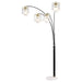 Elouise Black/Gold Arch Lamp - Royal Furniture & Gifts (MI) - Multi Location