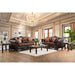 ELPIS Brown/Espresso Love Seat - Royal Furniture & Gifts (MI) - Multi Location