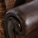 ELPIS Brown/Espresso Love Seat - Royal Furniture & Gifts (MI) - Multi Location
