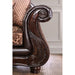 ELPIS Brown/Espresso Love Seat - Royal Furniture & Gifts (MI) - Multi Location