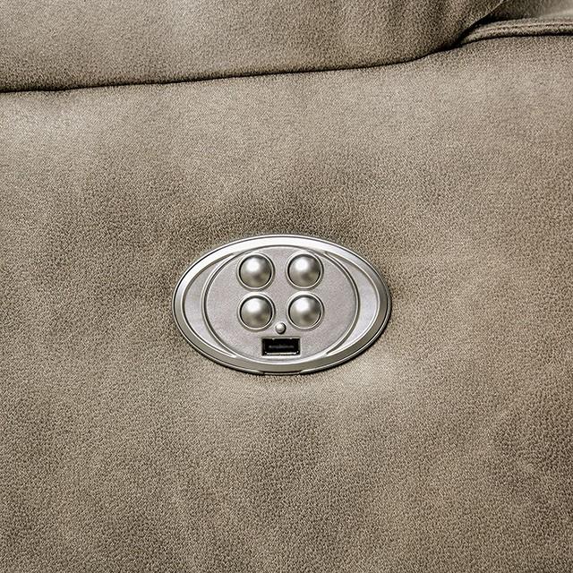 Elton Power Love Seat - Royal Furniture & Gifts (MI) - Multi Location