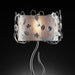 Elva Silver/Chrome Table Lamp, Double Shade - Royal Furniture & Gifts (MI) - Multi Location
