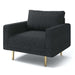 ELVERUM Chair, Black - Royal Furniture & Gifts (MI) - Multi Location