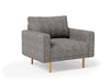 ELVERUM Chair, Charcoal Gray - Royal Furniture & Gifts (MI) - Multi Location
