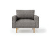 ELVERUM Chair, Charcoal Gray - Royal Furniture & Gifts (MI) - Multi Location