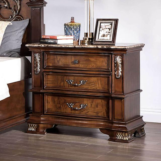 ESPARANZA Night Stand, Brown Cherry - Royal Furniture & Gifts (MI) - Multi Location