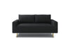 ELVERUM Loveseat, Black - Royal Furniture & Gifts (MI) - Multi Location
