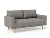 ELVERUM Loveseat, Charcoal Gray - Royal Furniture & Gifts (MI) - Multi Location