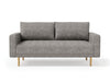 ELVERUM Loveseat, Charcoal Gray - Royal Furniture & Gifts (MI) - Multi Location