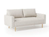 ELVERUM Loveseat, Off-White - Royal Furniture & Gifts (MI) - Multi Location