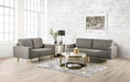 ELVERUM Loveseat, Charcoal Gray - Royal Furniture & Gifts (MI) - Multi Location