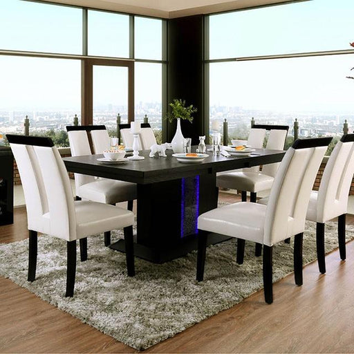 Evangeline Black/Beige Dining Table - Royal Furniture & Gifts (MI) - Multi Location
