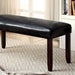 EMMONS I Dark Cherry/Espresso Bench - Royal Furniture & Gifts (MI) - Multi Location