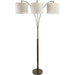 Fanny Brown 80"H Brown Arch Lamp - Royal Furniture & Gifts (MI) - Multi Location