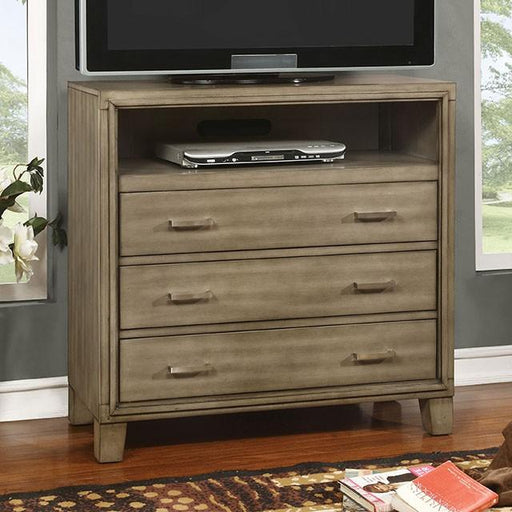 ENRICO I Gray Media Chest - Royal Furniture & Gifts (MI) - Multi Location