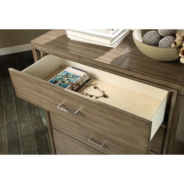 ENRICO I Gray Media Chest - Royal Furniture & Gifts (MI) - Multi Location