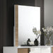 ERLANGEN Mirror, White/Natural - Royal Furniture & Gifts (MI) - Multi Location