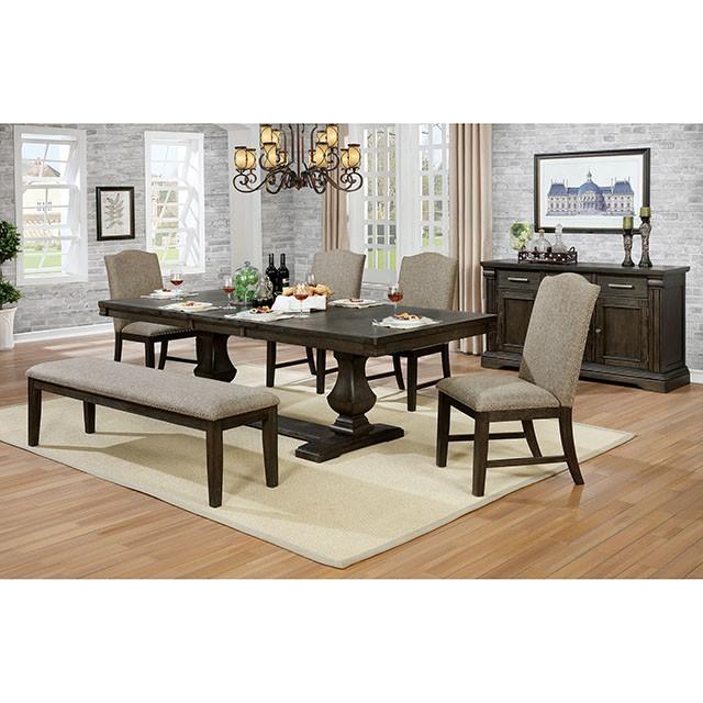 Faulk Espresso Dining Table - Royal Furniture & Gifts (MI) - Multi Location