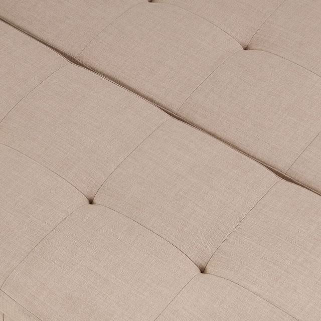 FAZIO Storage Ottoman, Beige - Royal Furniture & Gifts (MI) - Multi Location