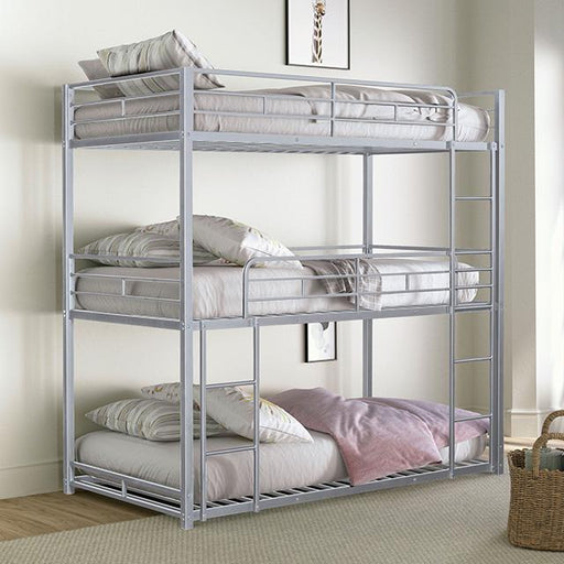 Felgu Triple Twin Metal Bunkbed - Royal Furniture & Gifts (MI) - Multi Location