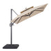 Fida 8 Ft Square Umbrella w/ Double Top + 37" Large Base - Royal Furniture & Gifts (MI) - Multi Location