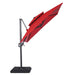 Fida 8 Ft Square Umbrella w/ Double Top + 37" Large Base - Royal Furniture & Gifts (MI) - Multi Location
